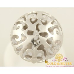 Серебряное кольцо 925 проба. Женское кольцо Облако, без вставок. 223349 Gold & Silver, Украина